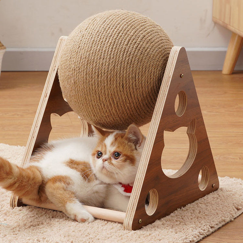 Cat Scratching Ball Toy