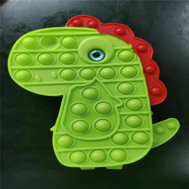 Dinosaur Pop It Bag
