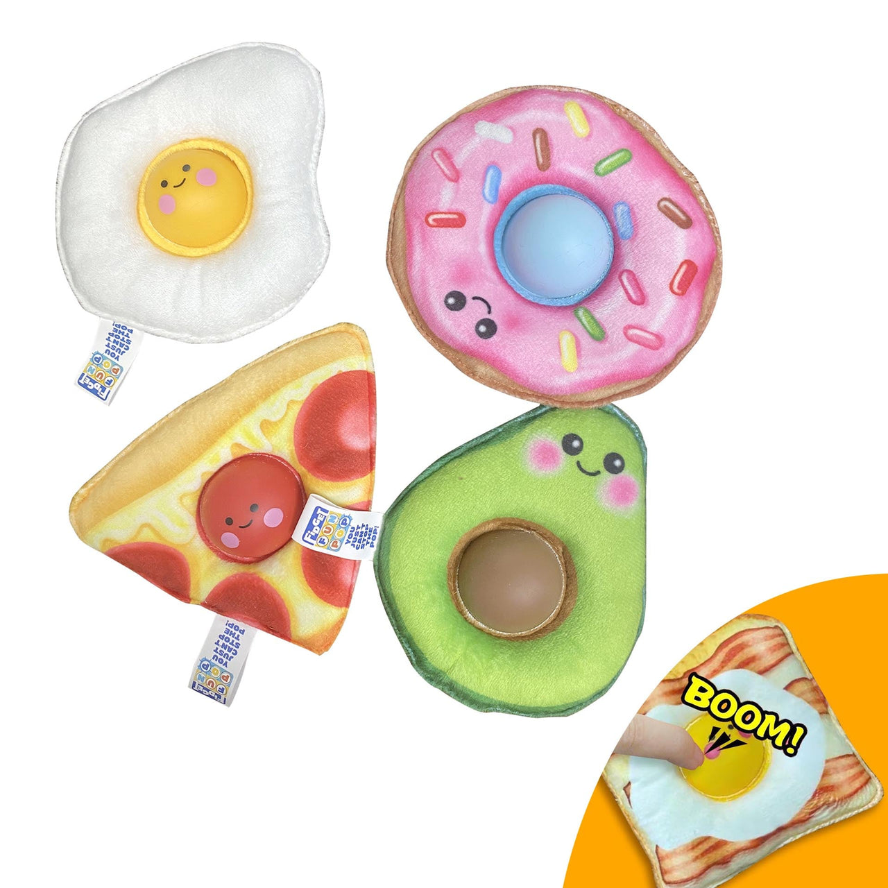 Pop It Plush Fidget Toy