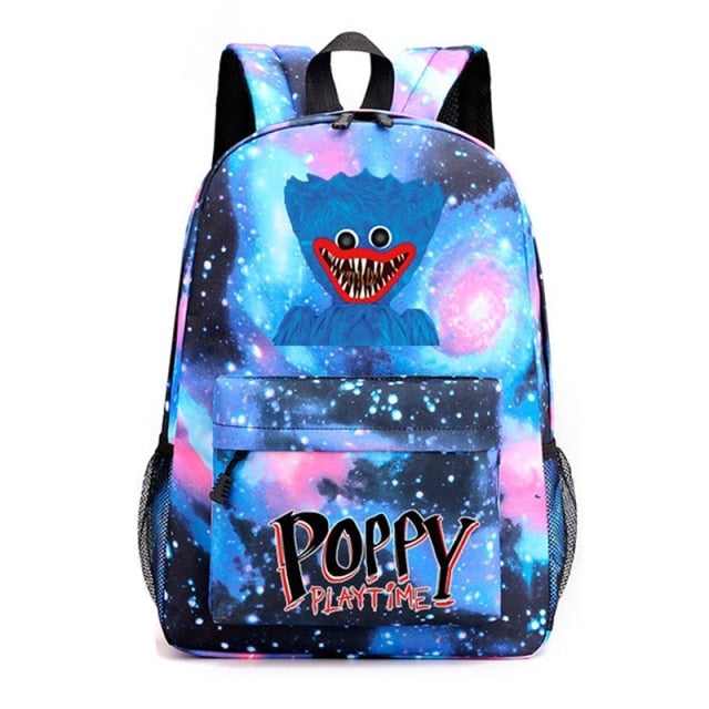 Blue Scary Shoulder Bag Backpack