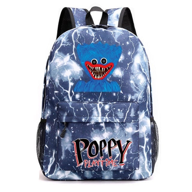 Blue Scary Shoulder Bag Backpack