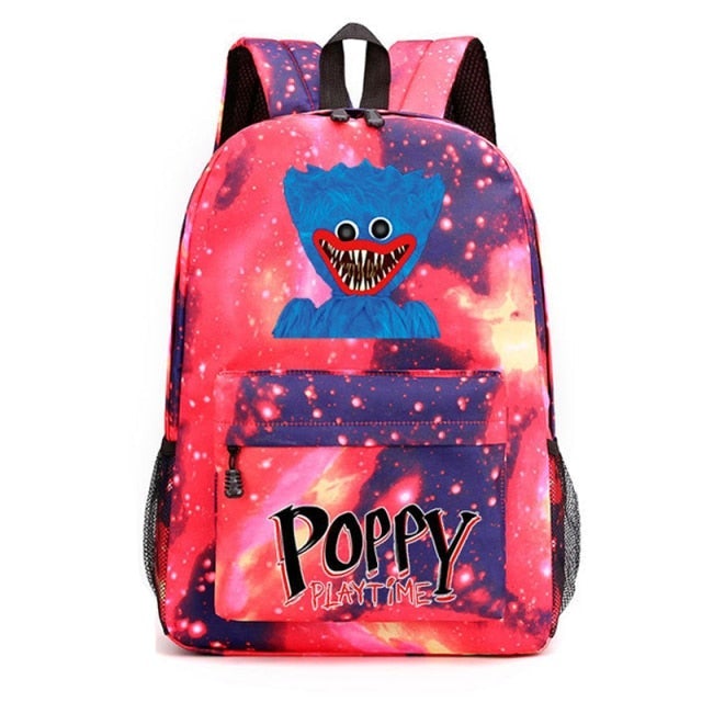 Blue Scary Shoulder Bag Backpack