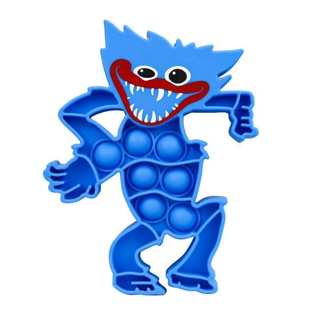 Blue Scary Pop It Bag