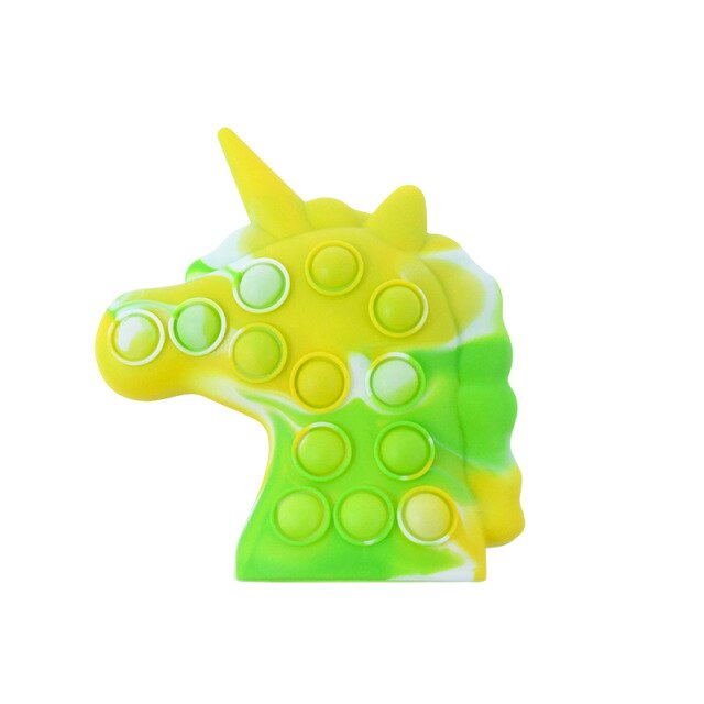 3D Unicorn Pop It Fidget Toy