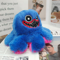 Thumbnail for Reversible Blue Scary Plush Toy