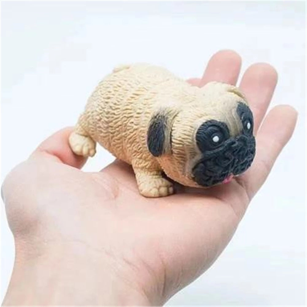Squishy Pug Dog Fidget Toy