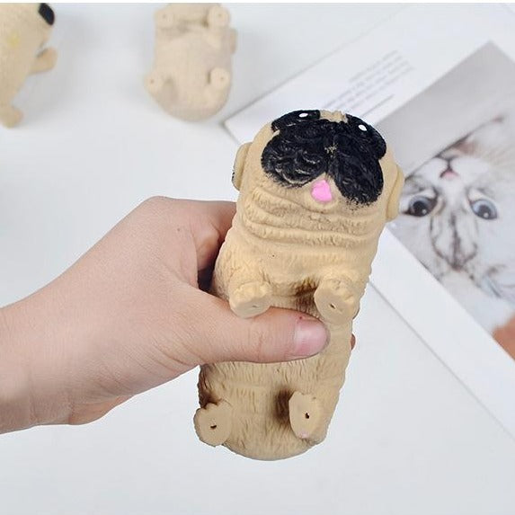 Squishy Pug Dog Fidget Toy