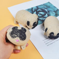 Thumbnail for Squishy Pug Dog Fidget Toy