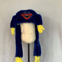 Thumbnail for Blue Scary Ear Moving Jumping Hat