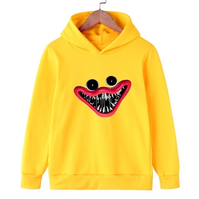 Blue Scary Hoodie