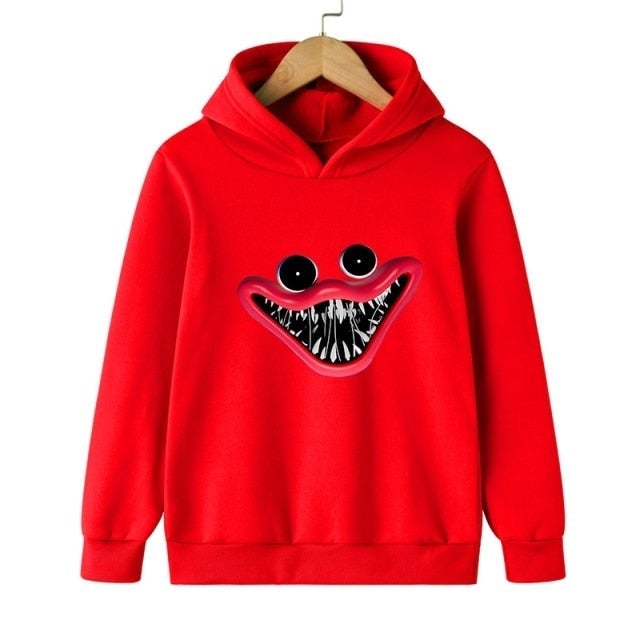 Blue Scary Hoodie
