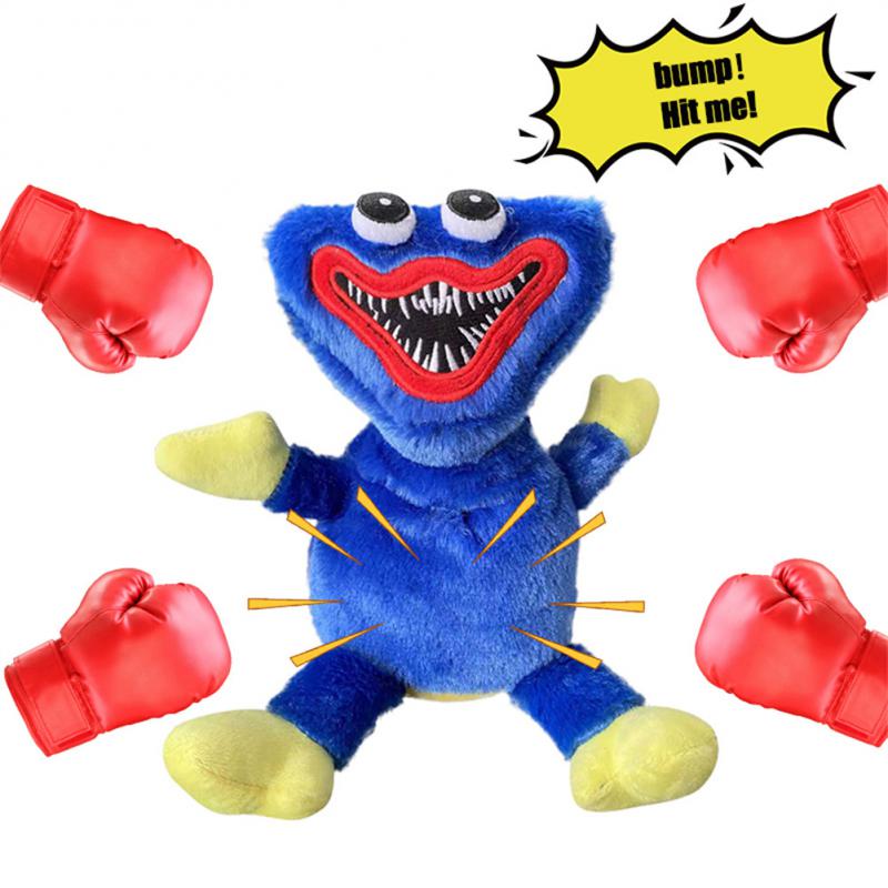 Blue Scary Punch Plush Toy