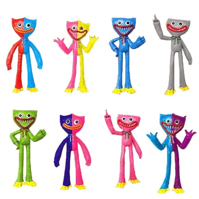 Blue Scary Figure Model