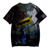 Thumbnail for Blue Scary T-shirt