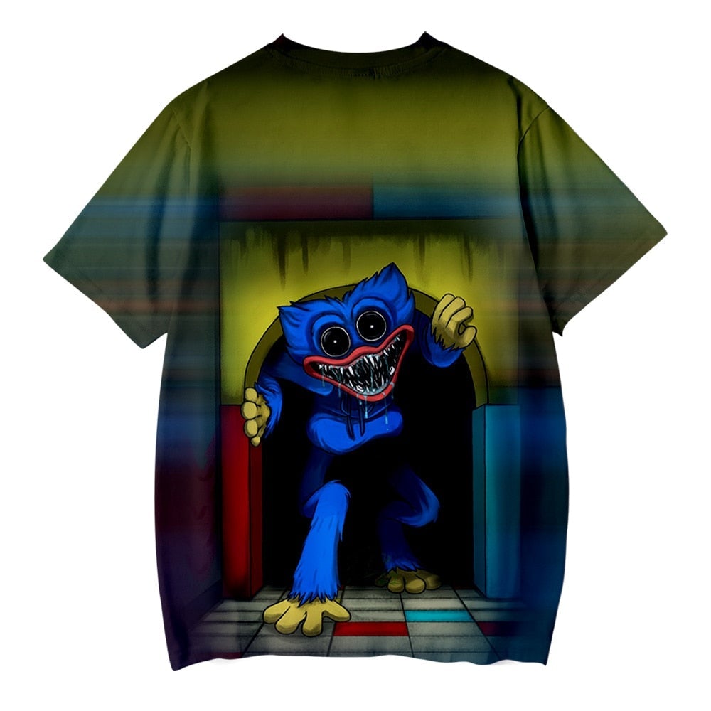 Blue Scary T-shirt