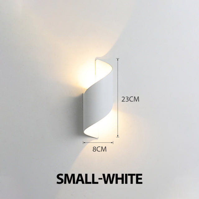 LED Wall Lamp Spiral Design10W
