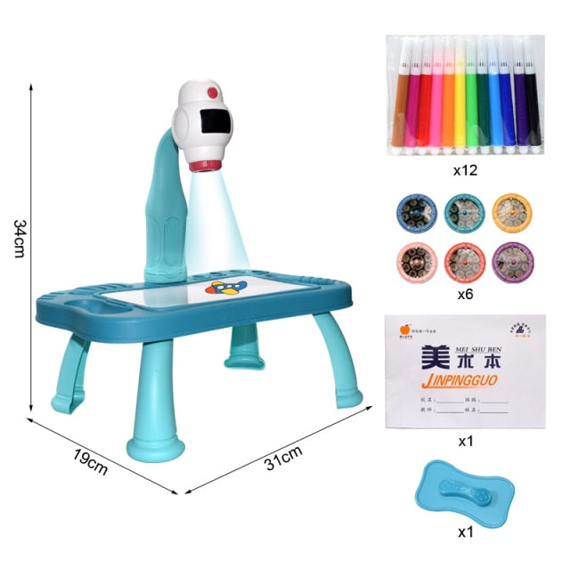 Led Projector Art Drawing Table