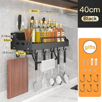 Thumbnail for Kitchen Storage Shelf Wall-mounted Spice Racks