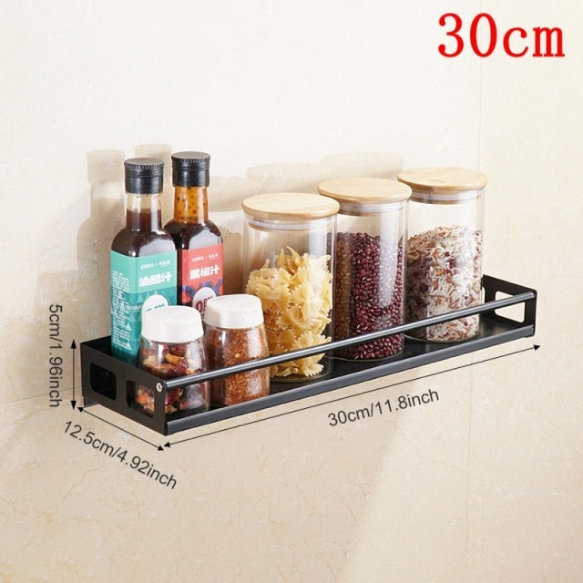 Kitchen Storage Shelf Wall-mounted Spice Racks