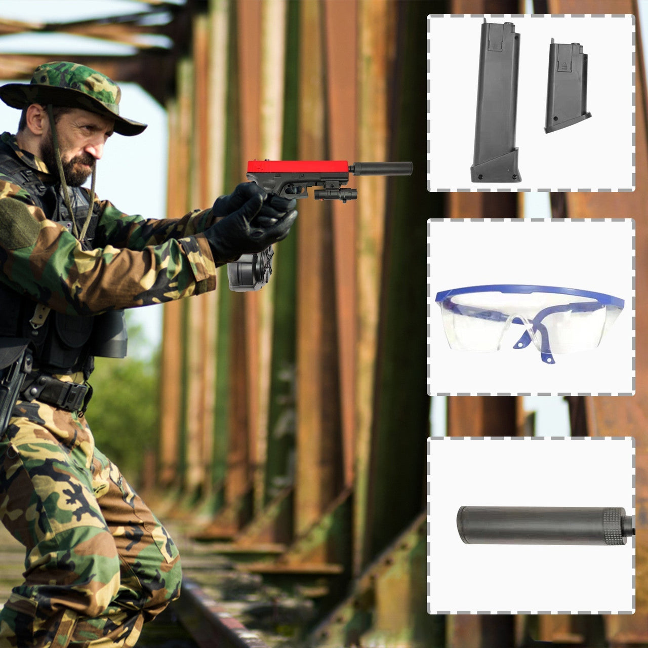 G**** Electric Splatter Gel Ball Blaster