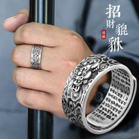 Thumbnail for Feng Shui Pixiu Mantra Ring