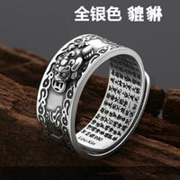 Thumbnail for Feng Shui Pixiu Mantra Ring