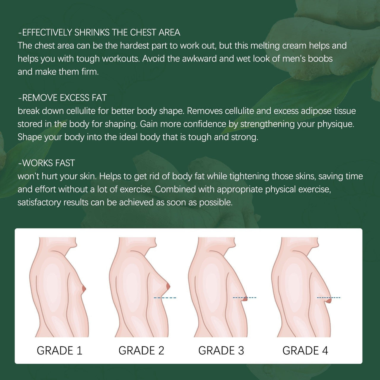 Solipac Gynecomastia Tightening Ginger Cream