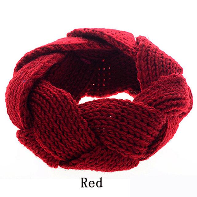 Twist Knitted Headband Women PeekWise