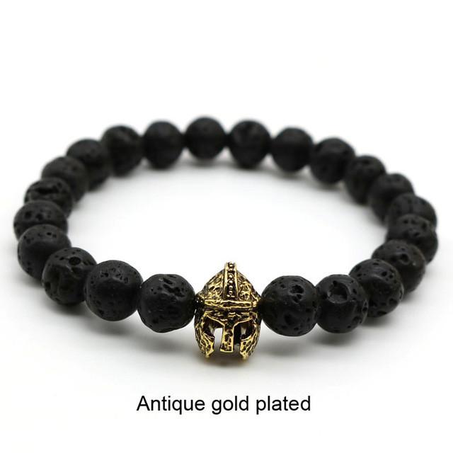 Antique Gold-Plated Gladiator Bracelet