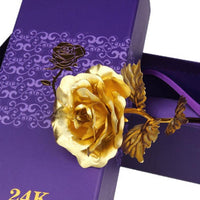 Thumbnail for 24k Gold Foil Rose - With Box