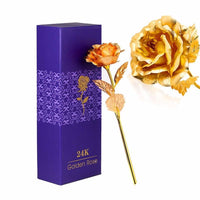 Thumbnail for 24k Gold Foil Rose - With Box