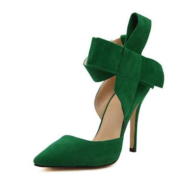 Milanese Bow Pumps