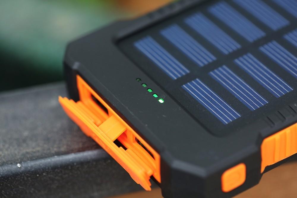 Solar Power Bank Portable Charger PeekWise