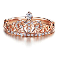 Thumbnail for Rose Gold Round Cut Ring