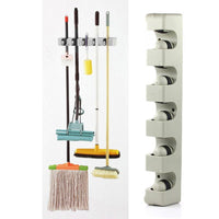 Thumbnail for Mop Broom Organizer Wall Mount Hanger PeekWise