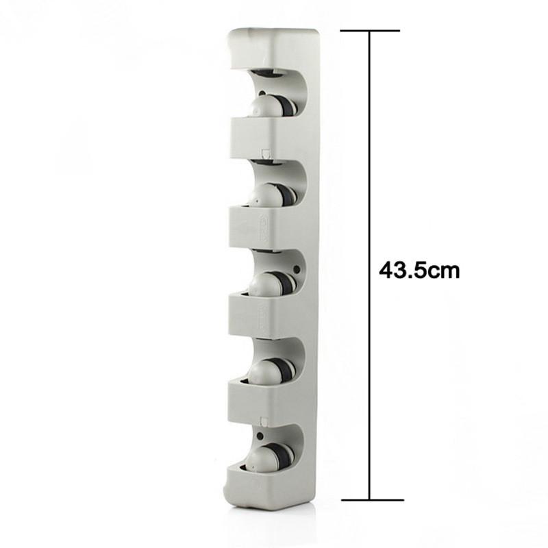 Mop Broom Organizer Wall Mount Hanger PeekWise