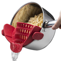 Thumbnail for Clip on Silicone Food Strainer