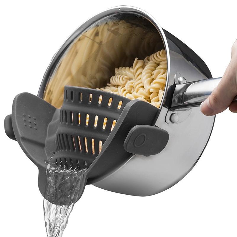 Clip on Silicone Food Strainer
