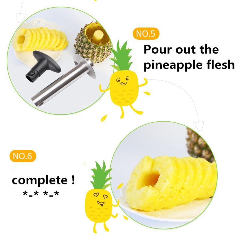 Stainless Steel Pineapple Slicer Corer PeekWise