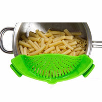 Thumbnail for Food Straining Silicone Colander PeekWise