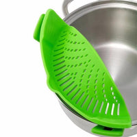 Thumbnail for Food Straining Silicone Colander PeekWise