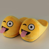 Thumbnail for Amazingly Cute Emoji Slippers