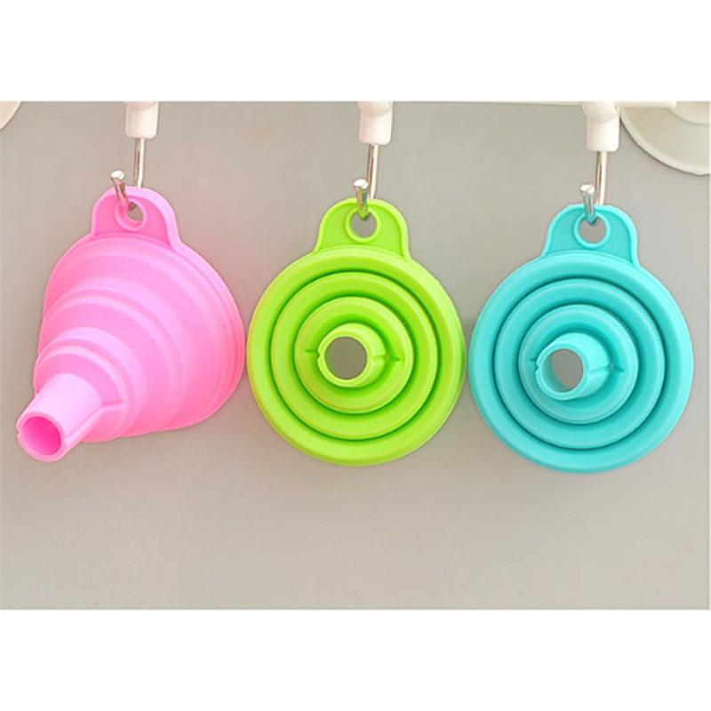 Collapsible/Foldable Silicone Funnel PeekWise