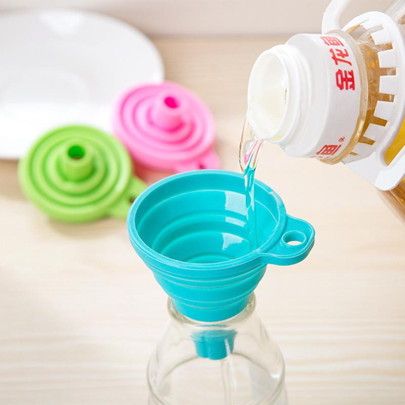 Collapsible/Foldable Silicone Funnel PeekWise
