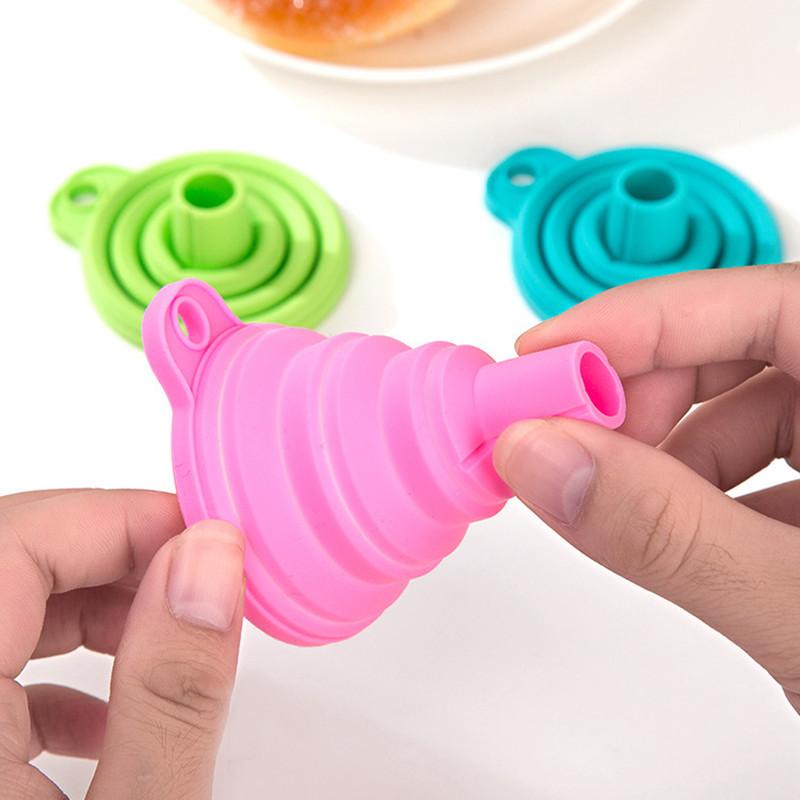 Collapsible/Foldable Silicone Funnel PeekWise