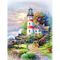 Thumbnail for Seaside Lighthouse - GemPaint™ Kit