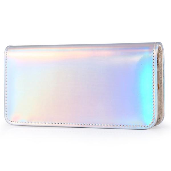 Hologram Effect Zipper Clutch Bag PeekWise