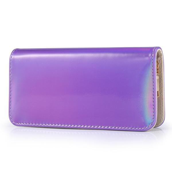 Hologram Effect Zipper Clutch Bag PeekWise