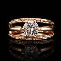 Thumbnail for Three Strip Austrian Rhinestone Ring