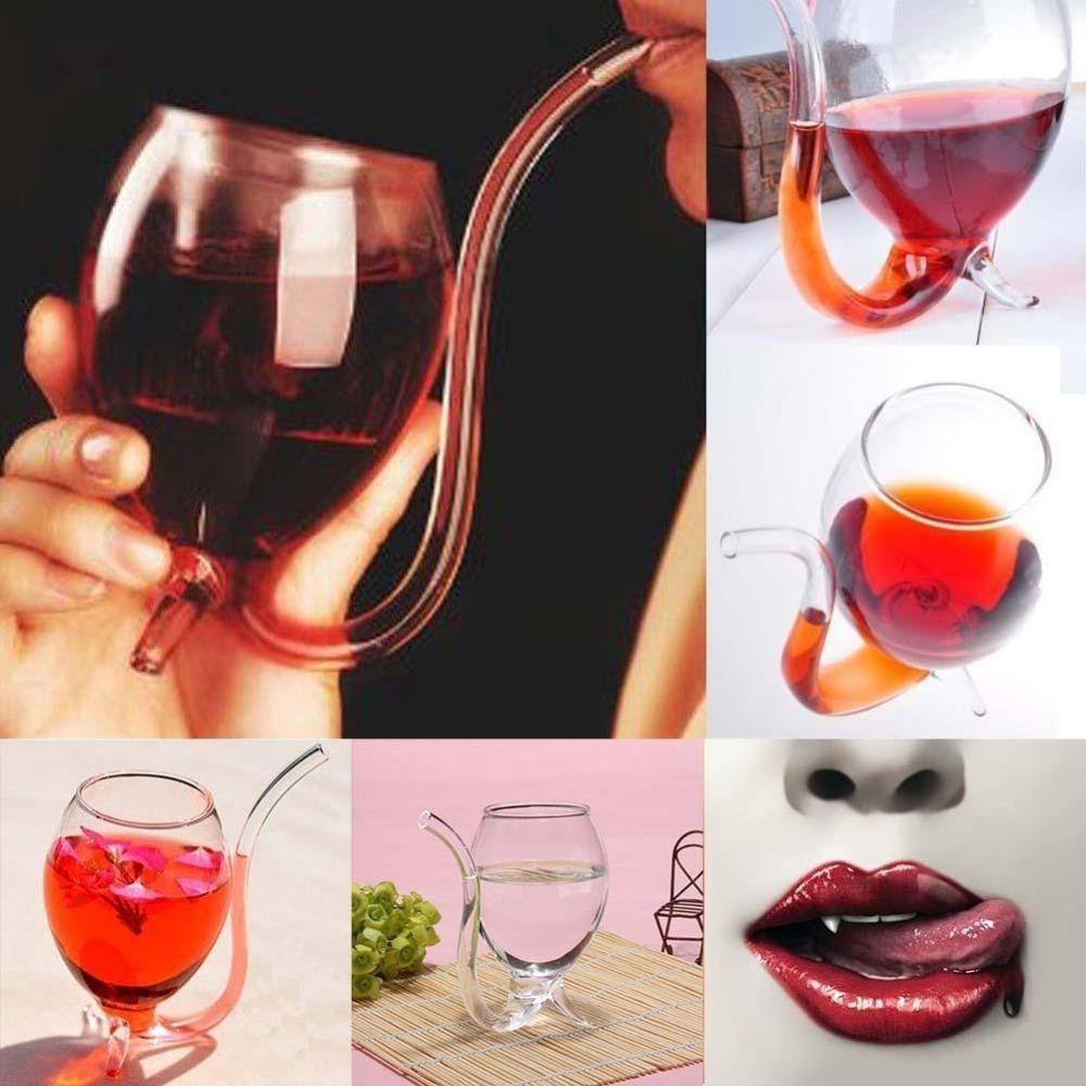 Vine™ - Wine Glass with Straw
